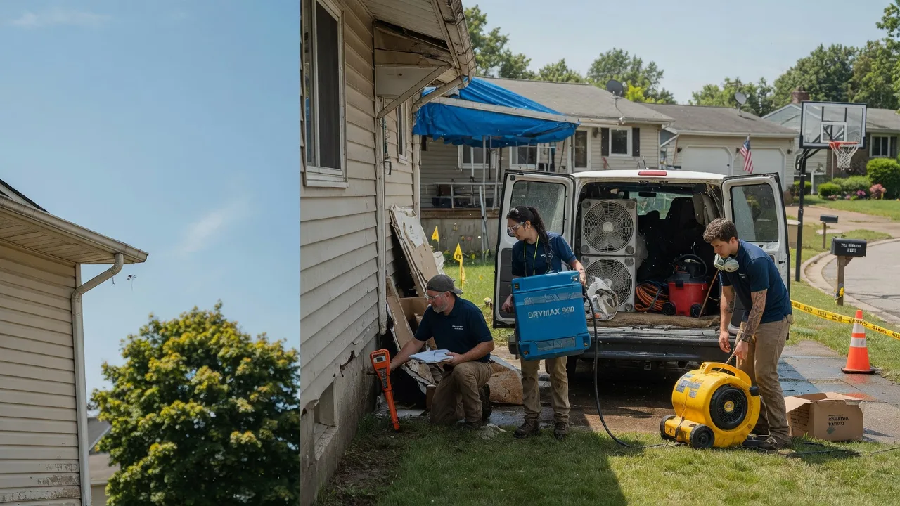 Ceiling Leak Cleanup in Johnson, NE near me